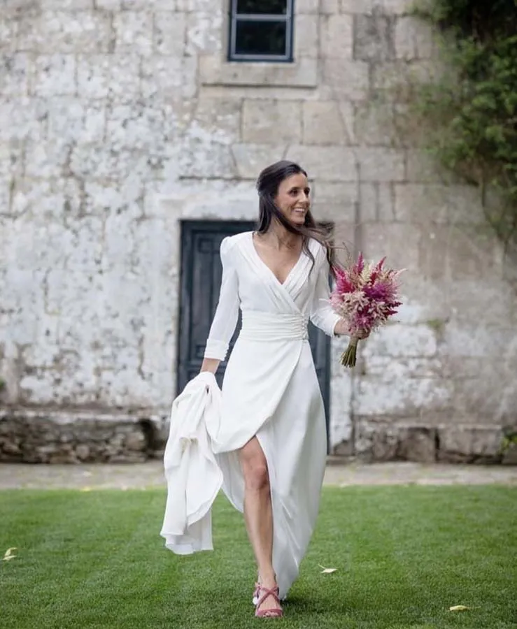 NUESTRAS NOVIAS MODELO AMSTERDAM TERCIOPELO ROSA