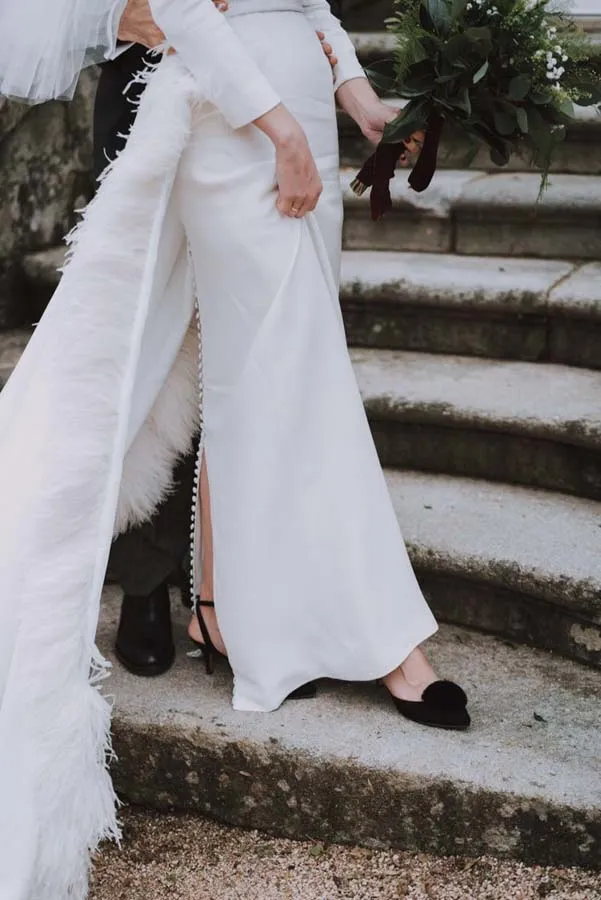 NUESTRAS NOVIAS MODELO MARIA CON POMPON